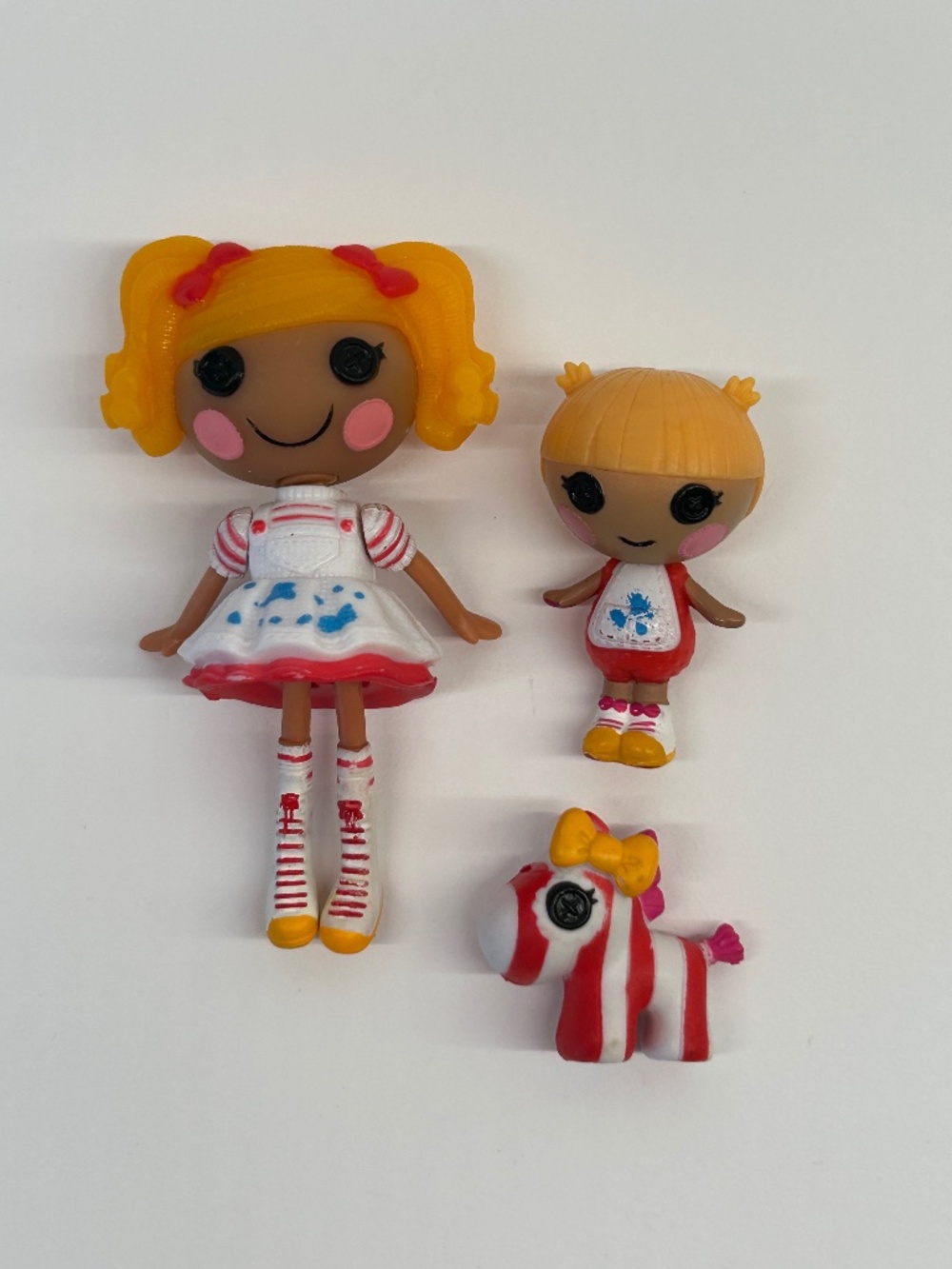 Lalaloopsy Littles Sisters Splatter Splash & Scribbles Splash Complete Set (OA2)